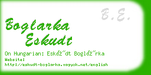 boglarka eskudt business card